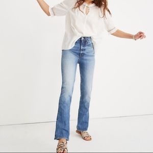 Madewell Skinny Flare Denim Jean